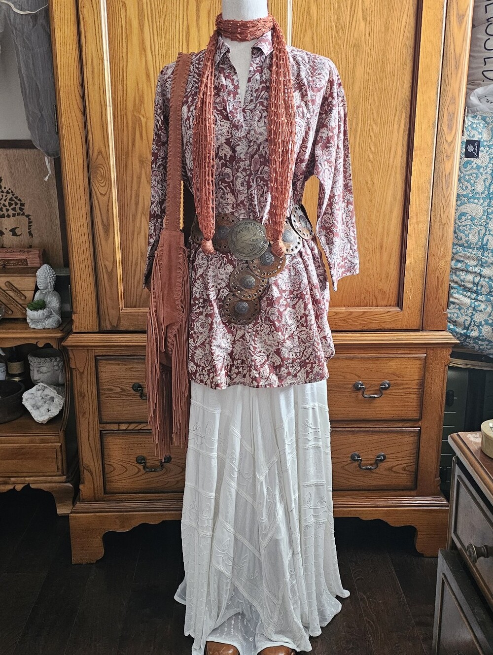 🌿 Pure Jill Organic Cotton Boho Tunic 🌿
